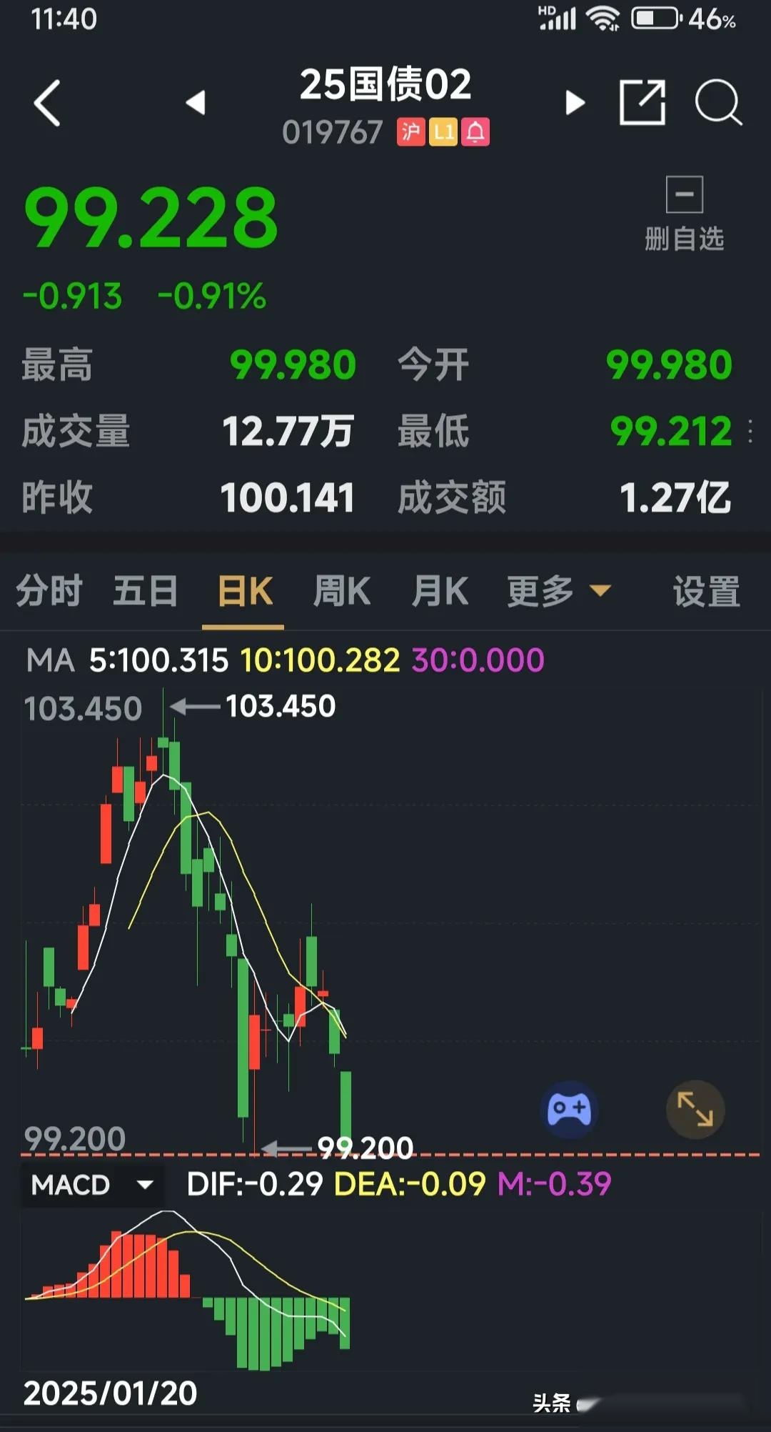 债市日报：6月26日