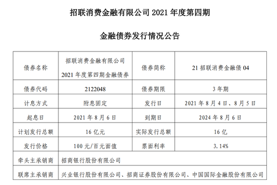 蚂蚁消金拟发行20亿元金融债
